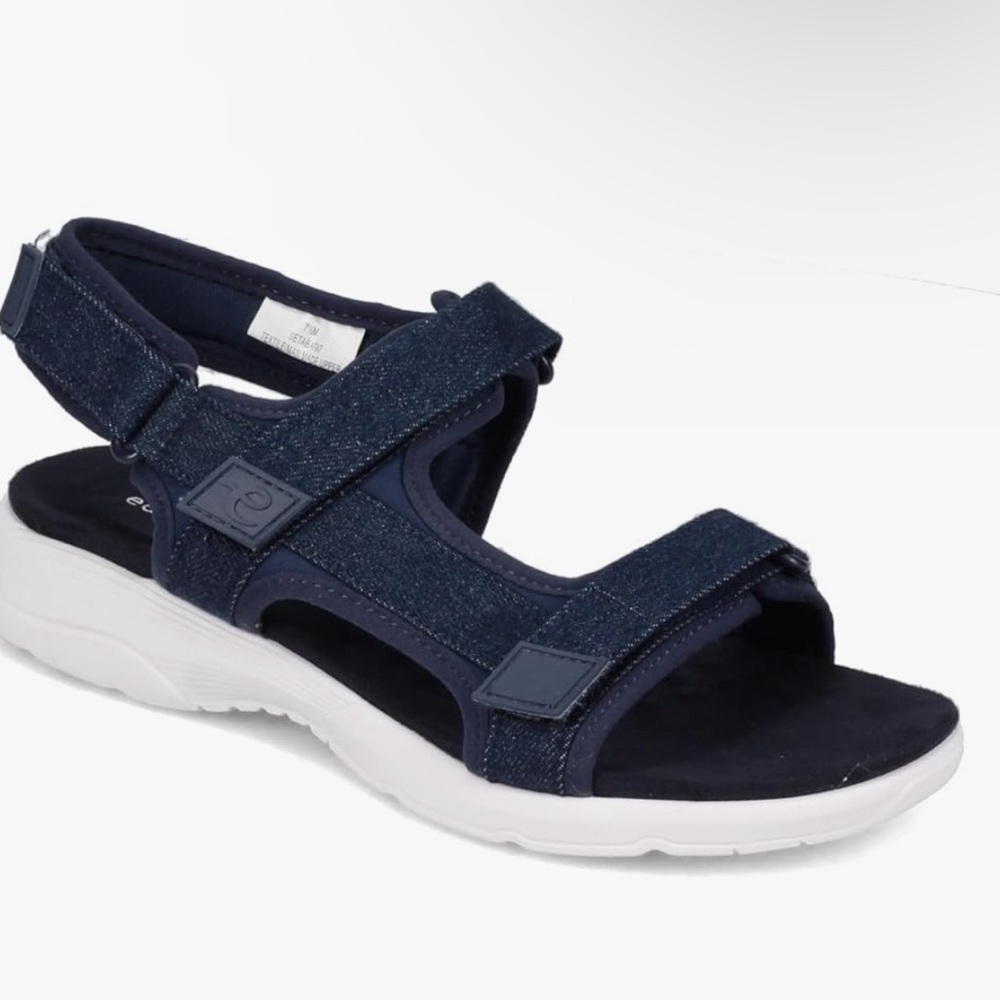 Easy Spirit Navy Blue Sandals